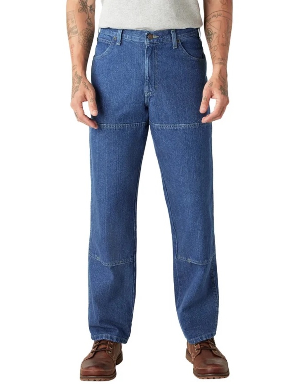 Vintage Dickies Double Knee Denim Carpenter Workwear Jeans 38x30